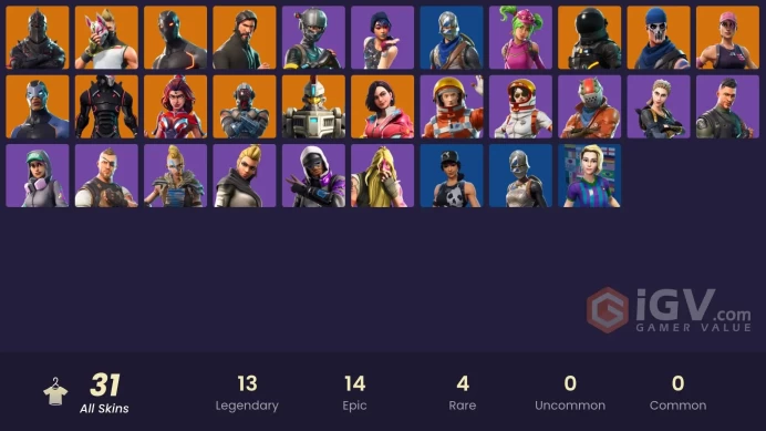 [Code 9636] [PC] 30 skins | OG STW | Black Knight | Sparkle Specialist | The Reaper | Blue Squire | Royale Knight | Elite Agent | Omega (stage 5