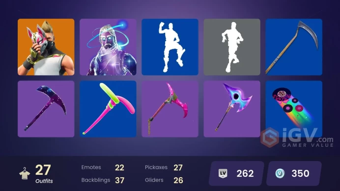 [Code 9603] [PC] 27 skins | OG STW | Galaxy | Wild Card | Drift | Omen | Ravage | Spider Knight | Musha | Calamity | Rook | Sanctum | Wingman | 