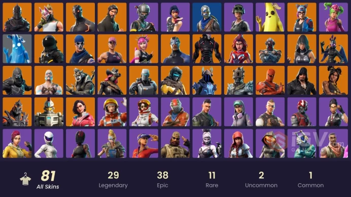 [Code 9663] [PC] 80 skins | OG STW | Black Knight | Sparkle Specialist | The Reaper | Blue Squire | Royale Knight | Elite Agent | Omega (stage 5