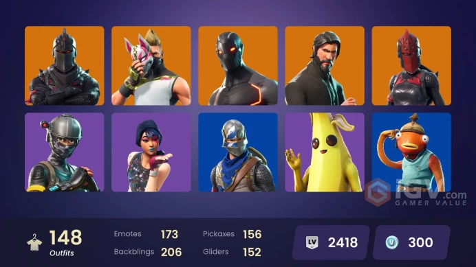 PC/PSN/Xbox/Nintendo 147 skins | OG STW | Black Knight | Sparkle Specialist | The Reaper | Blue Squire | Royale Knight | Elite Agent | Blue Team