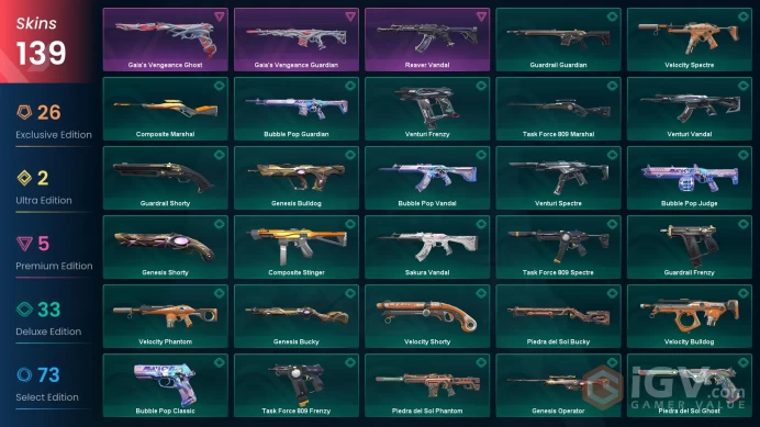 EU / 139 LUX SKINS (Champions 2022 Phantom+Champions 2023 Vandal) + 12 KNIVES (VCT LOCK//IN Misericórdia+Champions 2022 Bu) / MAIL (FULL ACCESS)
