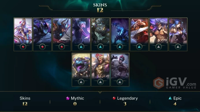 [EUW] S2026 - Emerald 4 -66LP- 60 Winrate -11K Be - 71Champ -12Skin -Honor 4-1min 10game lowque- Instant Delivery