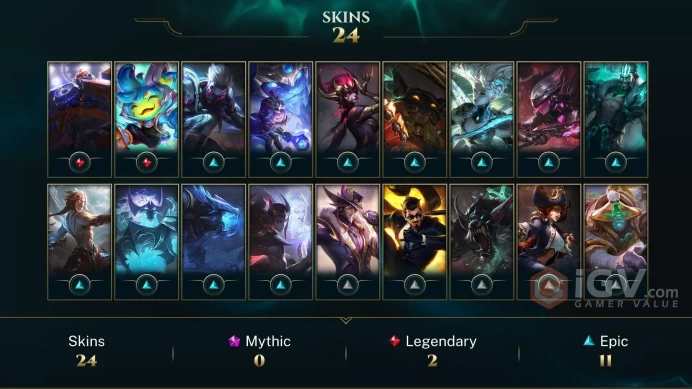  LAS  27 SKINS  EMERALD 3  105 CHAMPIONS  73 LEVEL  INSTANT DELIVERY  FULL ACCESS  FJQEY 
