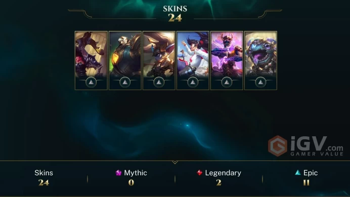  LAS  27 SKINS  EMERALD 3  105 CHAMPIONS  73 LEVEL  INSTANT DELIVERY  FULL ACCESS  FJQEY 
