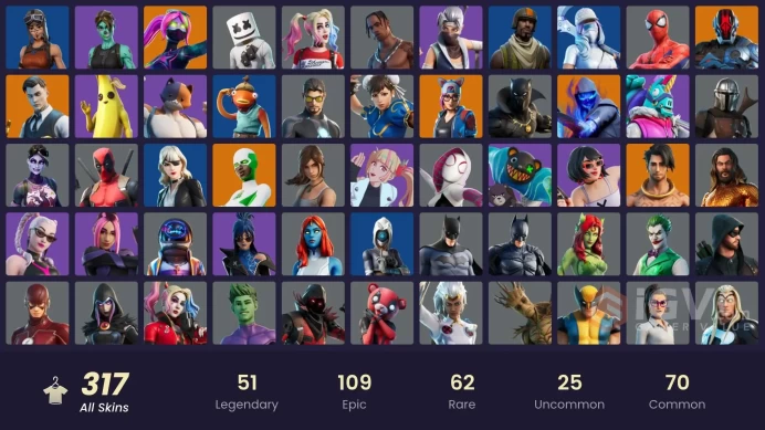 [PSN/XBOX/NIN/PC] 317 SKINS | OG STW | RENEGADE RAIDER | AERIAL ASSAULT TROOPER | TRAVIS SCOTT | ASTRO JACK | GOLD MIDAS | GOLD TNTINA