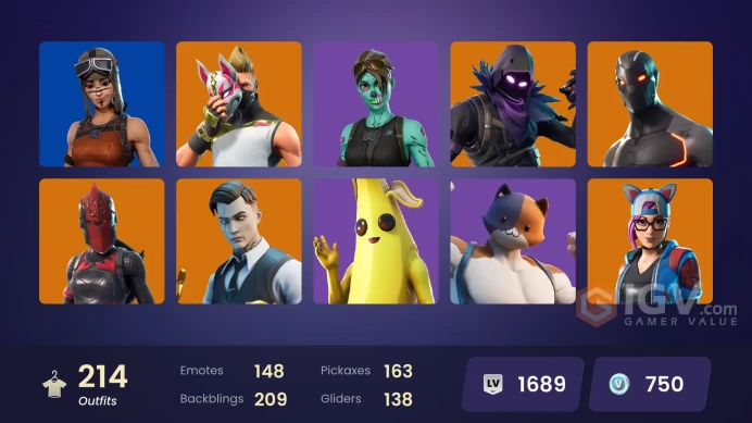 [PSN/XBOX/NIN/PC] 214 SKINS | OG STW | TAKE THE L | RENEGADE RAIDER | BLUE TEAM LEADER | TRILOGY | PRODIGY | CLUTCH | BLUE STRIKER