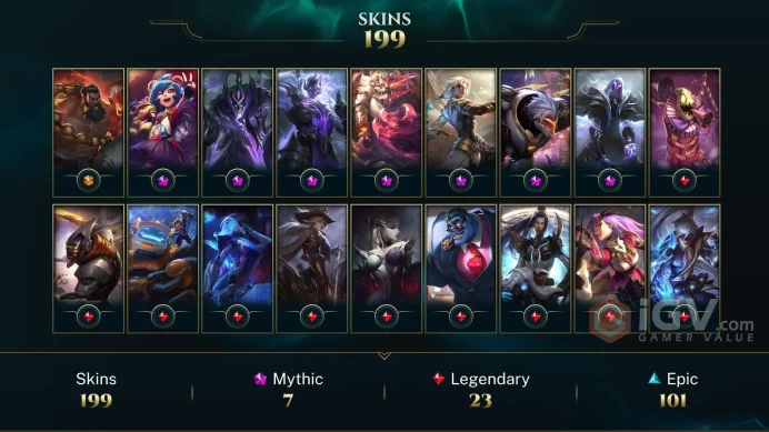 EUW League Account: +199 Skins | Full Access | Instant Delivery!
