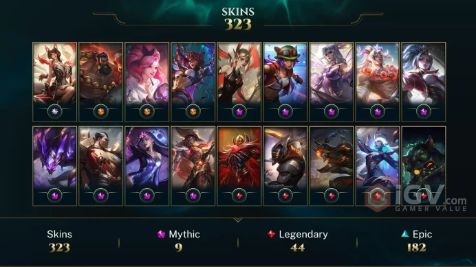 [EUW] S16! - SPLIT 1! (Master 200 LP Peak) Emerald 1 75 LP - 323 Skins - 