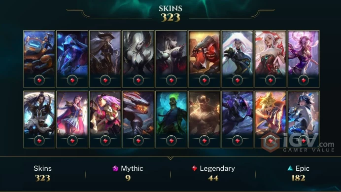 [EUW] S16! - SPLIT 1! (Master 200 LP Peak) Emerald 1 75 LP - 323 Skins - 