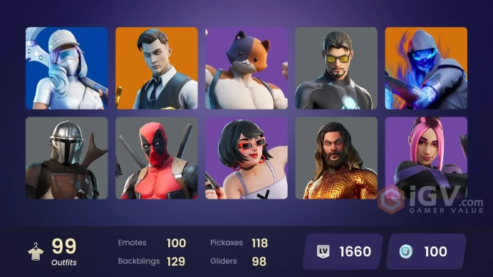 (PC PSN XBOX) 99 skins | LEVIATHAN AXE / OG STW | Gold Meowscles | Gold Brutus | Gold Midas | Point Patroller | Cloud Striker | Sultura | Fade |