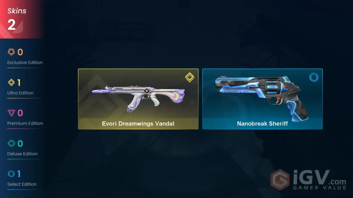 LA | Evori Dreamwings Vandal | Nanobreak Sheriff |
