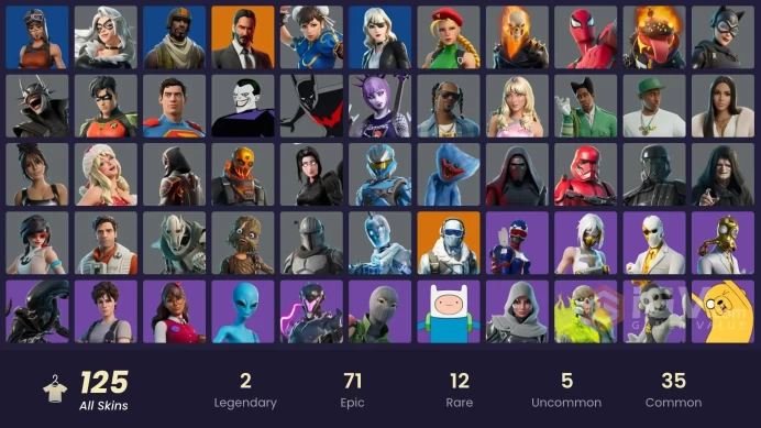 [ALL PLATFORMS]-125 Skin-Catwomen Zero-Modena Icon-Aerial Assault Trooper-Renegade Raider-Chun-Li-CHROMAKOPIAN-FULL ACCESS-BEST SELLER-