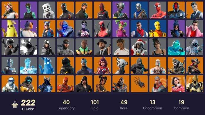 [ALL PLATFORMS]-222 Skin-The Reaper-The Reaper-Elite Agent-Blue Squire-Omega-Take The L-FULL ACCES