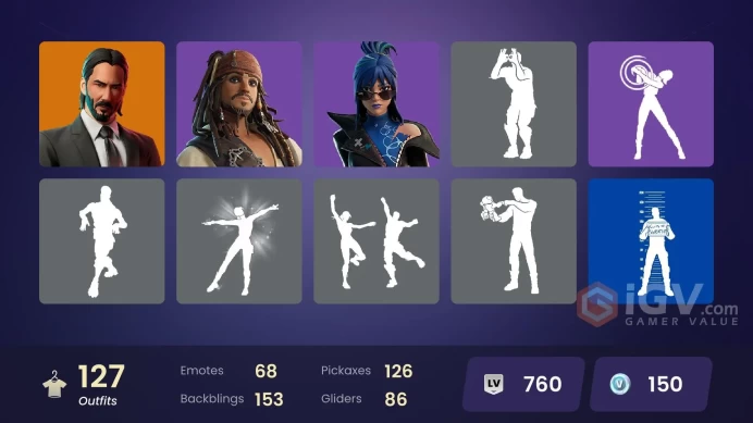 [ALL PLATFORMS]-127 Skin-Son Gohan-Hunter-Samurai Shohei-A Goat-ICE Master Zane-FULL ACCESS-
