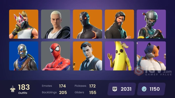 [ALL PLATFORMS]-183 Skin-Blue Squire-Astro Jack-Elite Agent-The Reaper-OG STW-Royale Knight-Omega-Take The L-Rambunctious-FULL ACCESS-