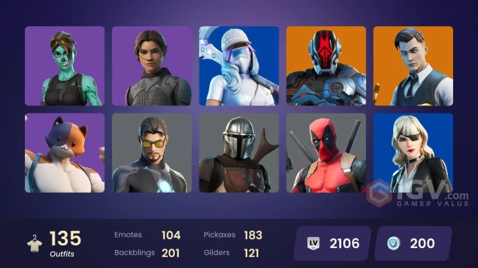 FA | 133 skins | Leviathan Axe | Tart Tycoon| Gear Specialist Maya | Predator | The Foundation | Midas | Ronin | Fade | Eternal Knight | Kymera