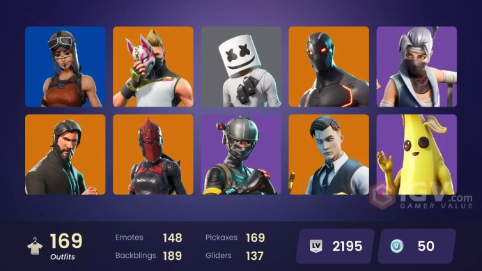 168 skins | OG STW | Rogue Spider Knight | The Reaper | Elite Agent | Omega (stage 5) | Royale Bomber | Carbon Commando