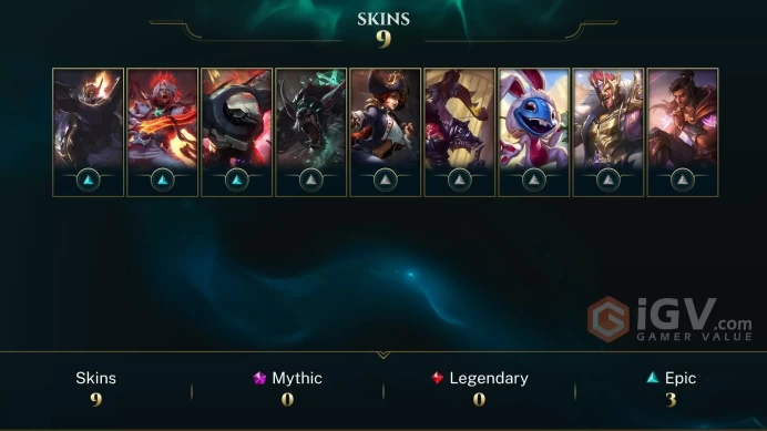 [EUW] | Emerald I | Champion 69   | SKIN11  | 13K BE   | Full Access | Instant Delivery |Unverified Email |  D3D