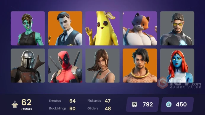 [PC/PSN/XBOX] 62Skins *Goul Trooper*|Master Chief,Deadpool,Catalyst,Big Mouth,Yule Trooper,Mave,Riot,Aura,Mezmer,Nitehare,Batman,| Full Access