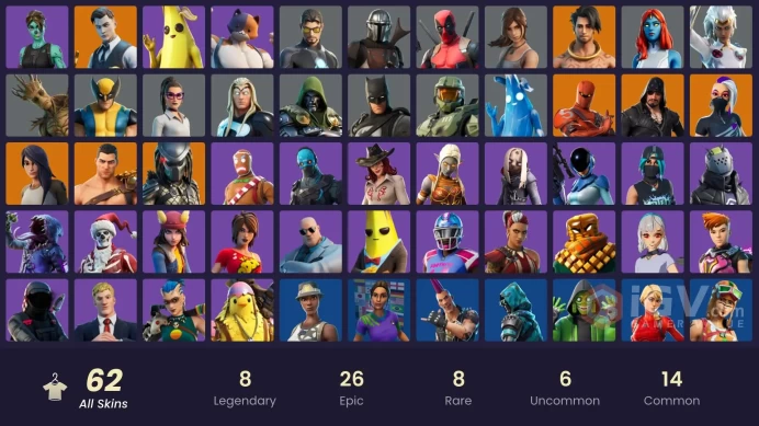[PC/PSN/XBOX] 62Skins *Goul Trooper*|Master Chief,Deadpool,Catalyst,Big Mouth,Yule Trooper,Mave,Riot,Aura,Mezmer,Nitehare,Batman,| Full Access