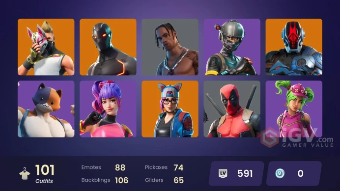 [PSN/XBOX/PC] 101 skins | OG STW | Elite Agent | Travis Scott | Astro Jack | Rogue Agent | Blackheart | Cuddle Team Leader | Calamity | Rex |