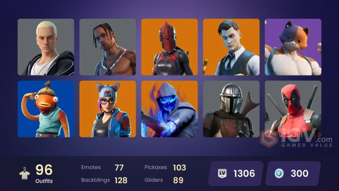 FA - [PSN/XBOX/PC] 96 skins | Travis Scott | Astro Jack | Gold Midas | Gold Brutus | Lina Scorch | Spectra Knight | Catalyst | Calamity | Fusion