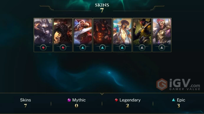  LAN  8 SKINS  SILVER 2  51 CHAMPIONS  48 LEVEL  INSTANT DELIVERY  FULL ACCESS  FK2Y6 
