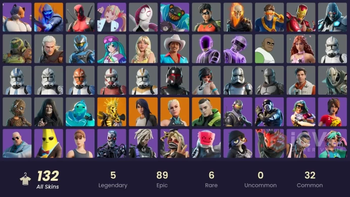 PC/PSN/XBOX | 124 skins | Rogue Agent | Paradigm (Reality-659) | Fusion | Twyn | Oro | Gear Specialist Maya | Rippley vs Sludge