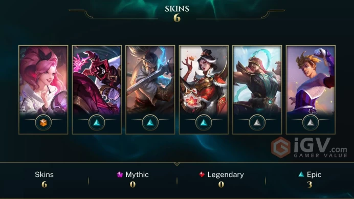 EUW -(S16) EMERALD 3(59LP) %56WR - 63 Champ - 6 Good Skins(1 Ultimate) - 21K BE - HONOR 4 - HANDMADE - FULL ACCES - LIFETIME WARRANTY - CHEAP
