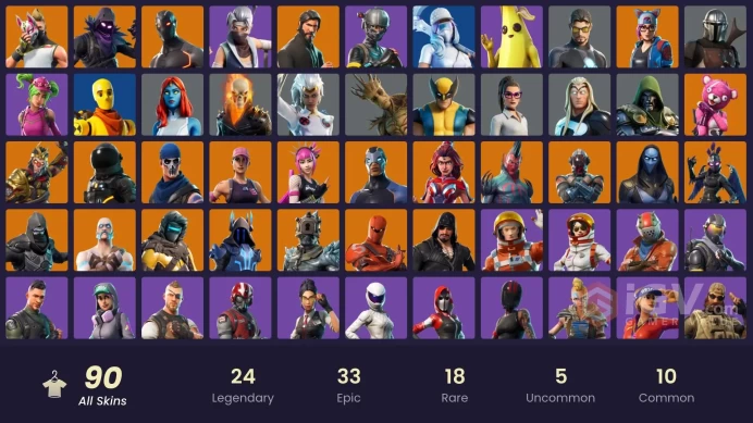 spent 879$[PC/PSN/XBOX/NINTENDO]90 skins|The Reaper|Elite Agent|Rogue Agent|Omen|Blackheart|The Prisoner|Drift|Omega|Lynx AA176