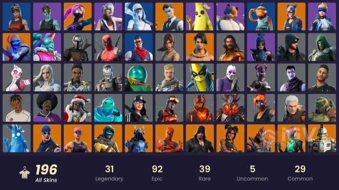 [PSN/XBOX/NIN/PC] 196 SKINS | OG STW | RENEGADE RAIDER | NEO VERSA | BLUE TEAM LEADER | GOLD MEOWSCLES | GOLD BRUTUS | GOLD MIDAS | PRODIGY