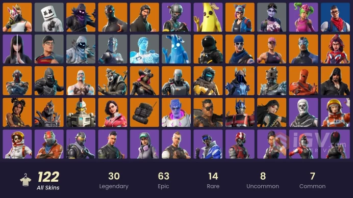 spent 213$[PC/NINTENDO]121 skins|The Reaper|Elite Agent|Blue Team Leader|Rogue Agent|Naruto Uzumaki|Prodigy] AA154