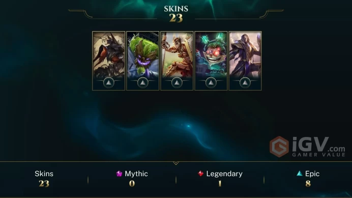 【LAN 】Level 126 52 Champ/ 23 Skins Full Access High Quality Account Instant Delivery️
