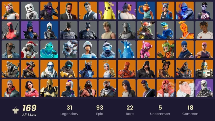 [ALL PLATFORMS]-170 Skin-OG STW-169 pickaxes -171 emote-FULL ACCESS-