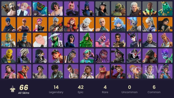 [PSN/XBOX/PC] 66 skins | OG STW | Available V-Bucks: 69100 | Omegarok | The Imagined | Era | Peter Griffin | Ronin | Renzo the Destroyer | 