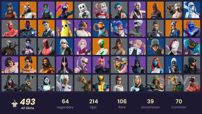 [PC/PSN/XBOX] 492 skins | Polo Prodigy | Merry Mint Axe | Rogue Spider Knight | Lara Croft | 125 COMPETITIVE ITEMS! | WORLD CUP | Point It Out
