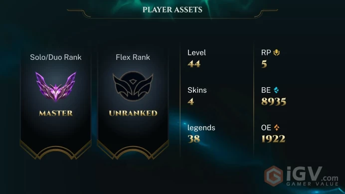 EUW MASTER- %67 WR +25LP GAIN - MID MAIN - HIGH MMR - HANDMADE - INSTANT DELIVERY- FULL ACCES - SAFETY