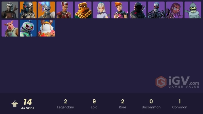 PC 14 SKINS Mandalorian Predator Renzo the Destroyer Mancake Reese Mave 0 VBUCKS Et1gU