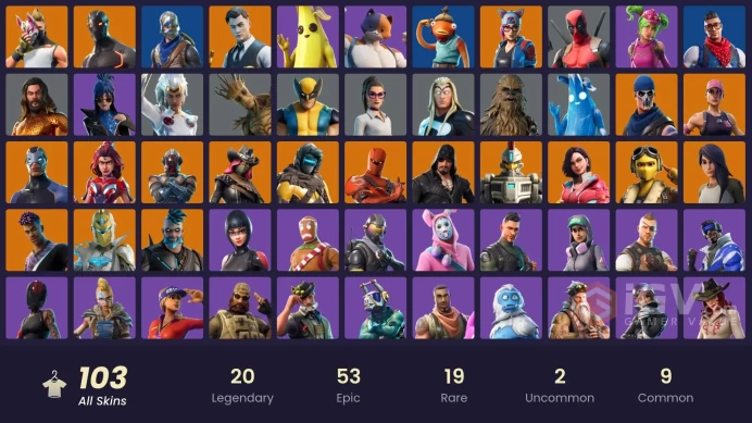 [PSN/XBOX/PC] 103 skins | OG STW | Blue Squire | Royale Knight | Blue Team Leader | Gold Brutus | Gold Midas | Prodigy | Point Patroller 