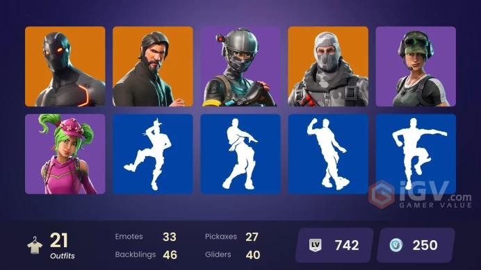 [PC/PSN/XBOX] 20 skins | The Reaper | Elite Agent | Omega (stage 5) | Trailblazer | Havoc | Sub Commander | Valor | Carbide | Dark Voyager 