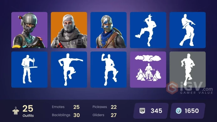 [PSN/XBOX/PC] 25 skins | OG STW | Blue Squire | Royale Knight | Elite Agent | Blue Team Leader | Take The L | Rogue Agent | Sub Commander| 1650 