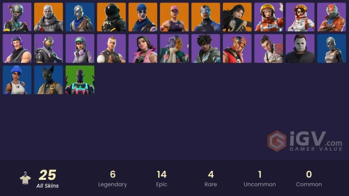 [PSN/XBOX/PC] 25 skins | OG STW | Blue Squire | Royale Knight | Elite Agent | Blue Team Leader | Take The L | Rogue Agent | Sub Commander| 1650 