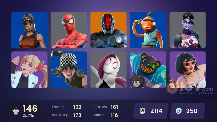 [PSN/XBOX/NIN/PC] 146 SKINS | RENEGADE RAIDER | SULTURA | FULL RECON | HARBINGER ARMOR OMEGAROK | OCEANIC CAMOUFLAGE | ON | ON | BATTLE-TESTED