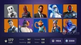 [ALL PLATFORMS]-172 Skin-Demogorgon OG-Fishstick-Alpine Ace (CAN)-Marshmello-Master Chief-Raptor-Supersonic-Crackshot-Midas-FULL ACCESS-