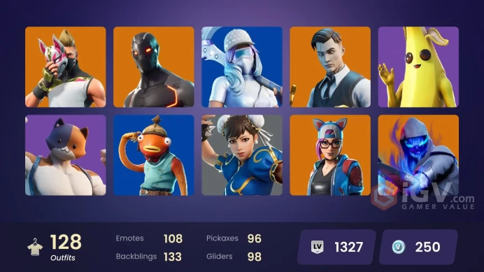 [ALL PLATFORMS]-127 Skin-Merry Mint Axe-OG STW-Scout-Blitz-Omega-Fishstick-FULL ACCESS-