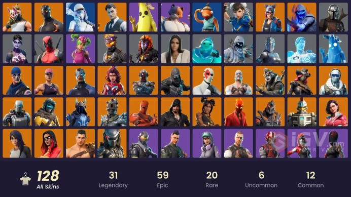 [ALL PLATFORMS]-127 Skin-Merry Mint Axe-OG STW-Scout-Blitz-Omega-Fishstick-FULL ACCESS-