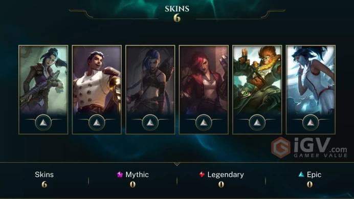 [Code 9737] Level 34 + 7 Skins / EUW / Very Cheap