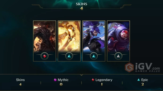 [S16 - SP1] EUW / EMERALD III 69WR / 22KBE / 60 CHAMPİONS / 4 SKİN /  CHANGEABLE MAİL / HANDMADE
