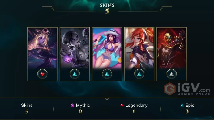 [S16 - SP1] EUW / EMERALD IV  63 LP/ 2KBE / 75 CHAMPİONS / 5 SKİN /  CHANGEABLE MAİL / HANDMADE