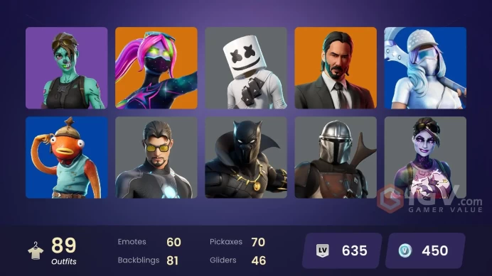 [PC/PSN/XBOX/Nintendo]  89 skins F/A : Tart Tycoon | Cloud Striker | Point Patroller | Fade | Driftwalker | Vi | Paradigm (Reality-659) | Menace